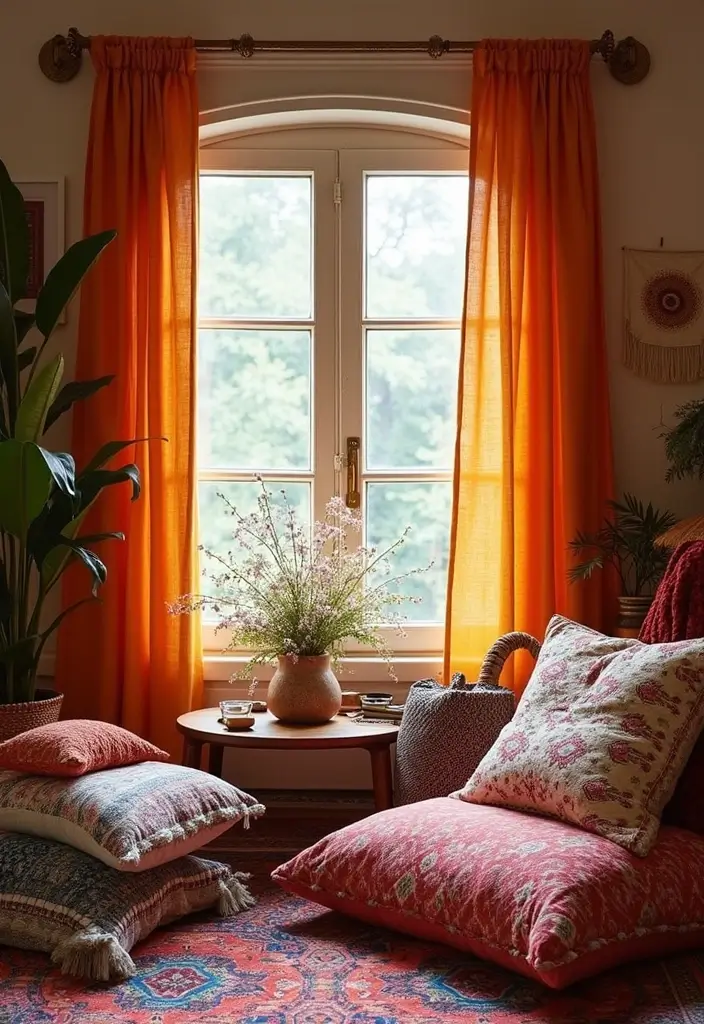 25 Vintage Aesthetic Room Ideas You’ll Want to Copy - 10. Boho-Chic Textiles