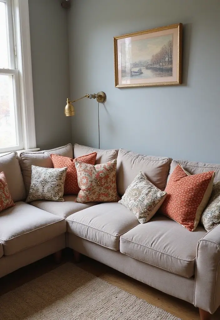 25 Vintage Apartment Decor Ideas to Maximize Small Spaces 14 25 Vintage Apartment Decor Ideas to Maximize Small Spaces - 14. Vintage Throw Pillows