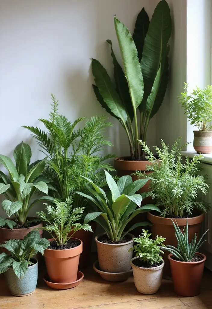 25 Vintage Apartment Decor Ideas to Maximize Small Spaces 7 25 Vintage Apartment Decor Ideas to Maximize Small Spaces - 7. Vintage Plants and Planters