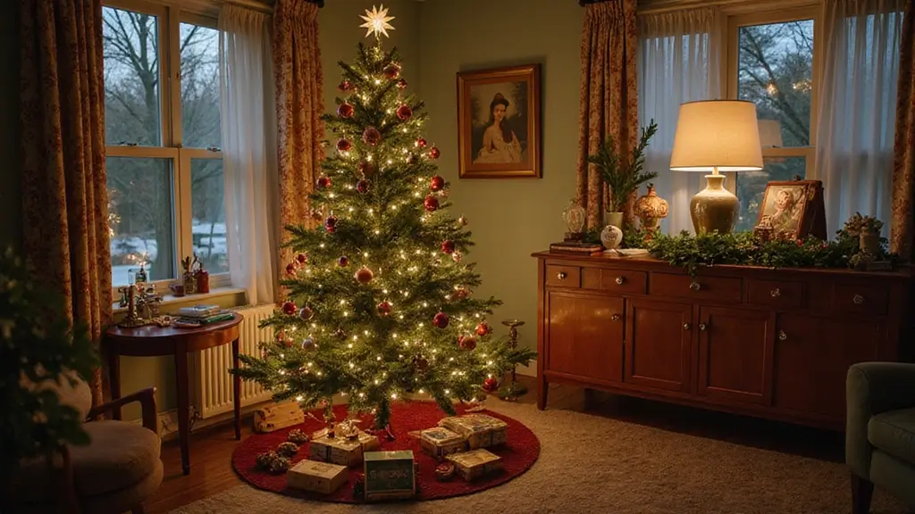 25 Vintage Christmas Tree Ideas That Spark Holiday Magic