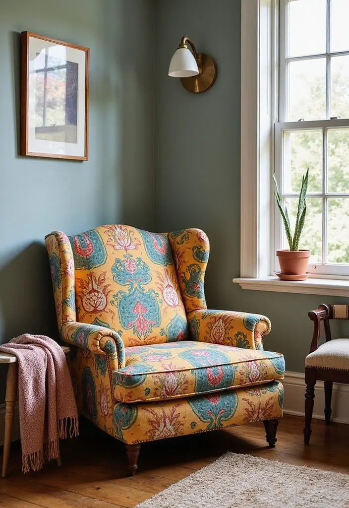 25 Vintage Decoracion Ideas for a Timeless Home 12 25 Vintage Decoracion Ideas for a Timeless Home - 12. Retro Accent Chairs