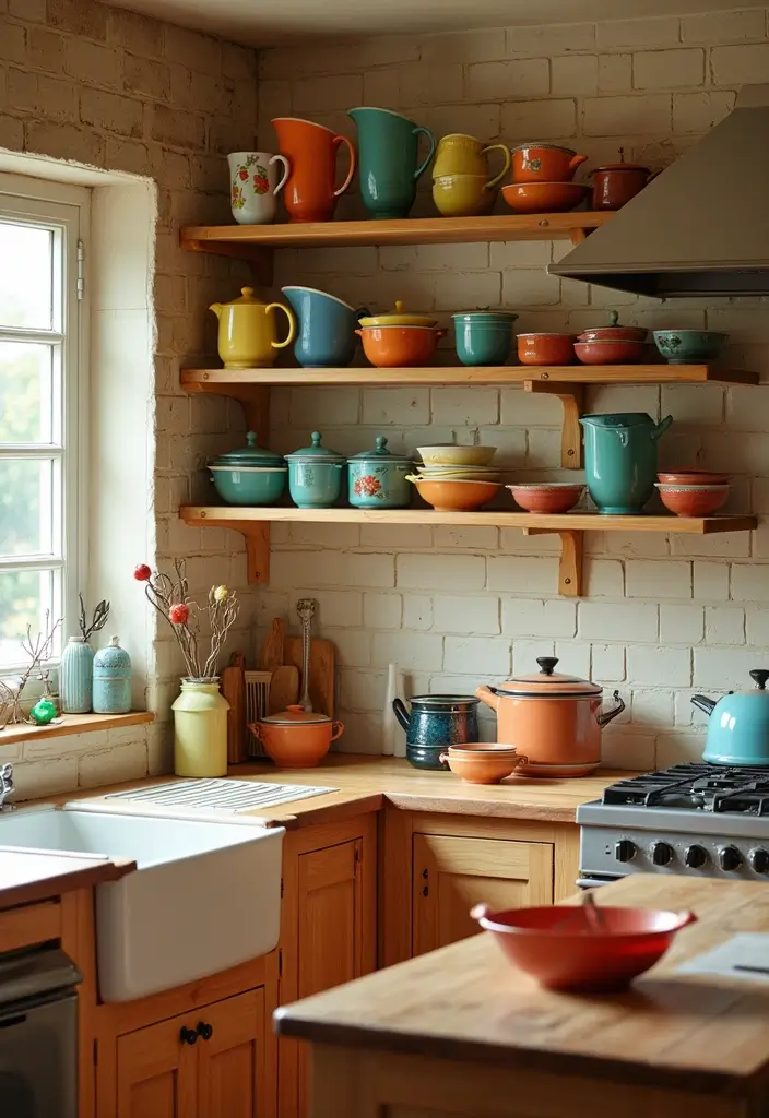 25 Vintage Decoracion Ideas for a Timeless Home 5 25 Vintage Decoracion Ideas for a Timeless Home - 5. Retro Kitchenware