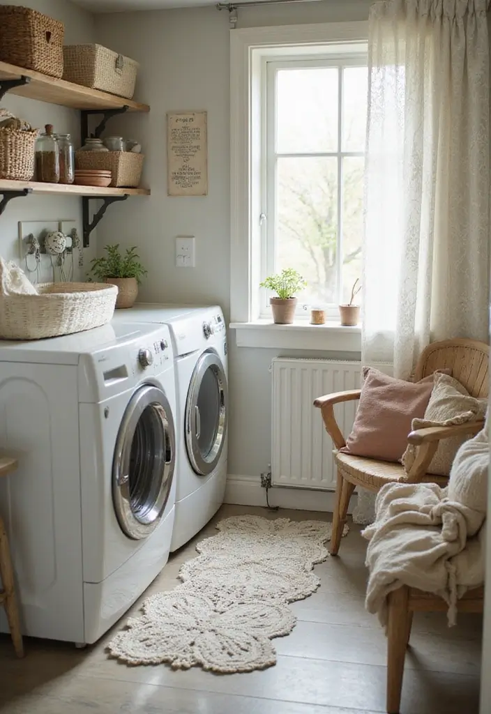 25 Vintage Laundry Room Decor Ideas Full of Charm 25 25 Vintage Laundry Room Decor Ideas Full of Charm - 25. Gentle Vintage Touches