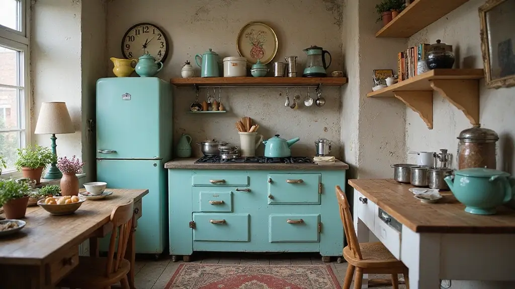 25 Vintage Stoves Ideas That Bring Retro Character Home