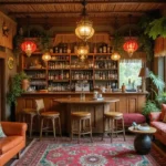 25 Vintage Tiki Decor Ideas with Tropical Retro Vibes