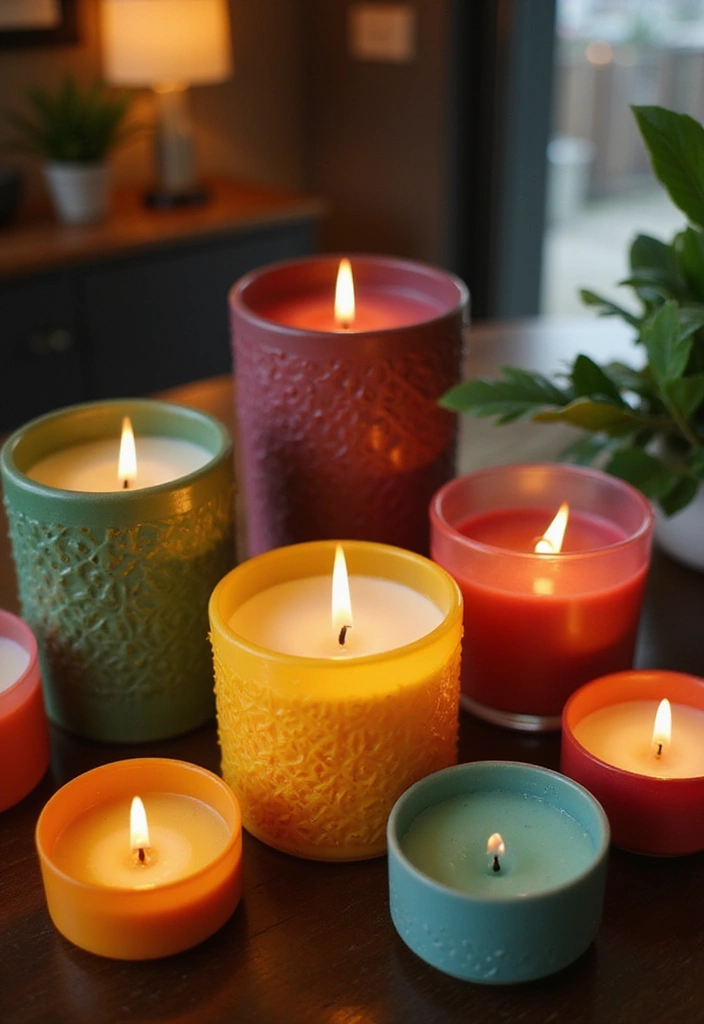 25 Vintage Tiki Decor Ideas with Tropical Retro Vibes 19 25 Vintage Tiki Decor Ideas with Tropical Retro Vibes - 19. Tropical Scented Candles