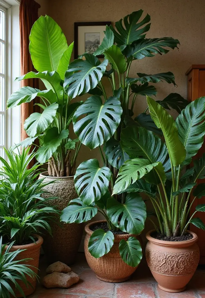 25 Vintage Tiki Decor Ideas with Tropical Retro Vibes 6 25 Vintage Tiki Decor Ideas with Tropical Retro Vibes - 6. Tropical Plants
