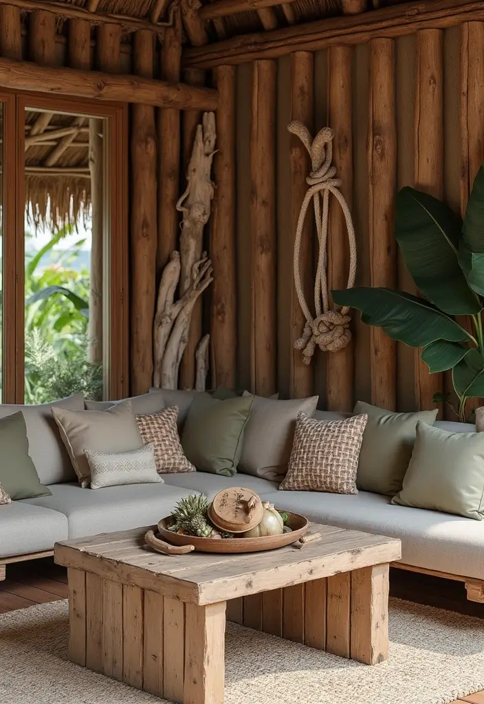 25 Vintage Tiki Decor Ideas with Tropical Retro Vibes 9 25 Vintage Tiki Decor Ideas with Tropical Retro Vibes - 9. Nautical Elements