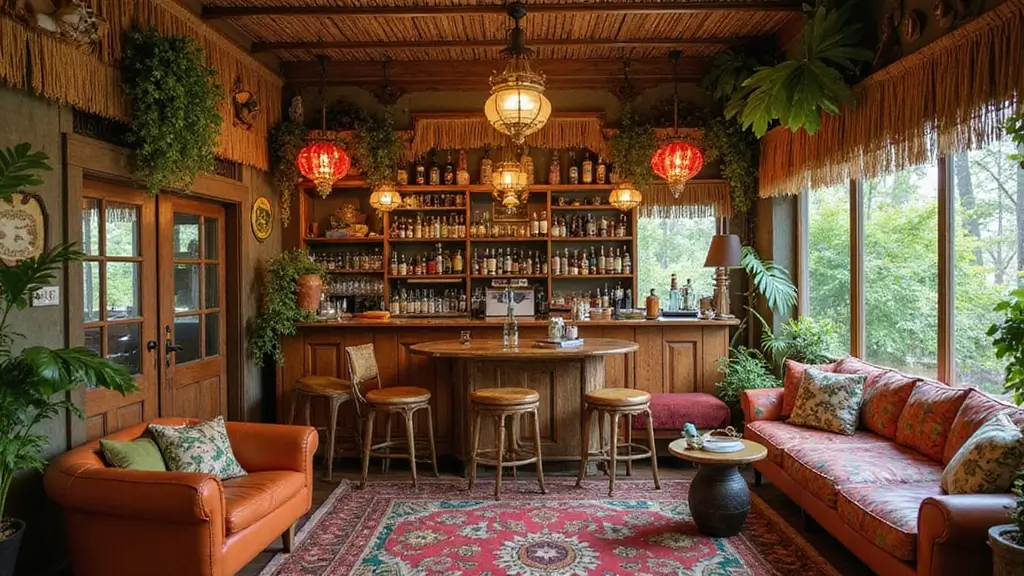25 Vintage Tiki Decor Ideas with Tropical Retro Vibes