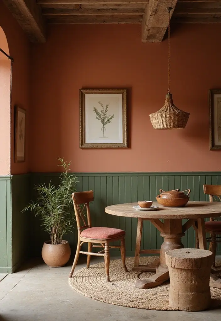 26 Cuartos Aesthetic Vintage Inspiraciones para Jóvenes 1 26 Cuartos Aesthetic Vintage Inspiraciones para Jóvenes - 1. Paleta de Colores Terrosos