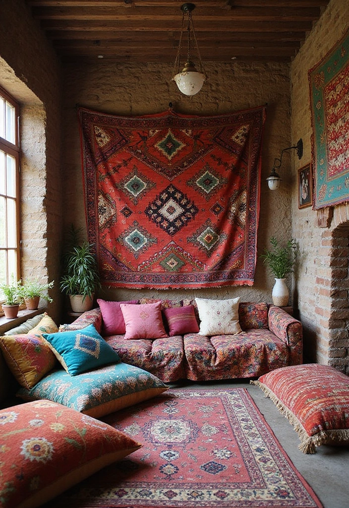 26 Cuartos Aesthetic Vintage Inspiraciones para Jóvenes 11 26 Cuartos Aesthetic Vintage Inspiraciones para Jóvenes - 11. Estilo Bohemio