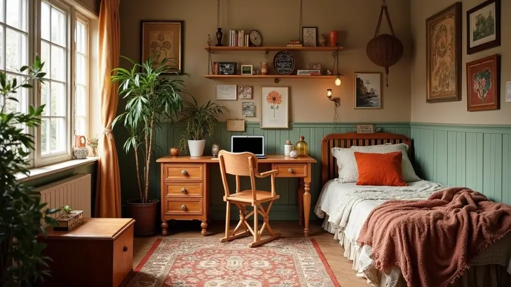 26 Cuartos Aesthetic Vintage Inspiraciones para Jóvenes