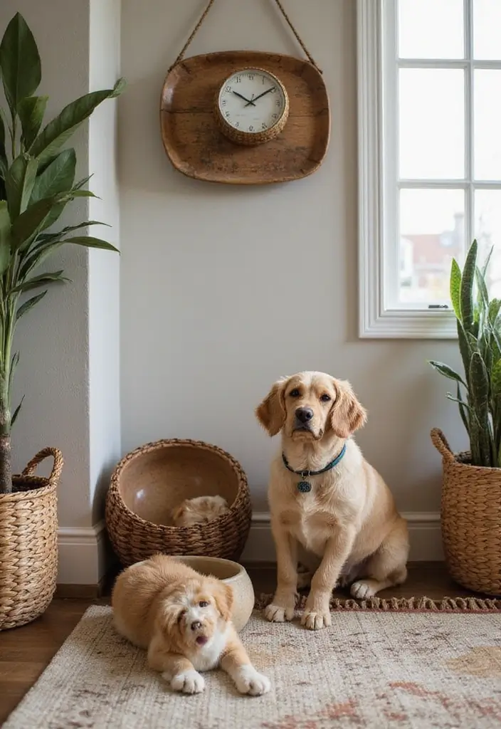 26 Eclectic Vintage Decor Ideas for a Stylish Home 25 26 Eclectic Vintage Decor Ideas for a Stylish Home - 25. Eclectic Pet Accessories