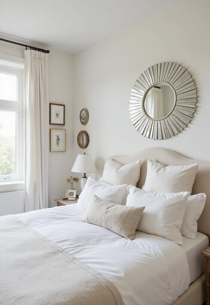 26 Retro Bedrooms That Feel Playful and Stylish 14 26 Retro Bedrooms That Feel Playful and Stylish - 14. Use of Mirrors