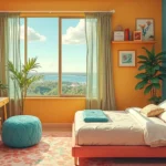 26 Retro Bedrooms That Feel Playful and Stylish