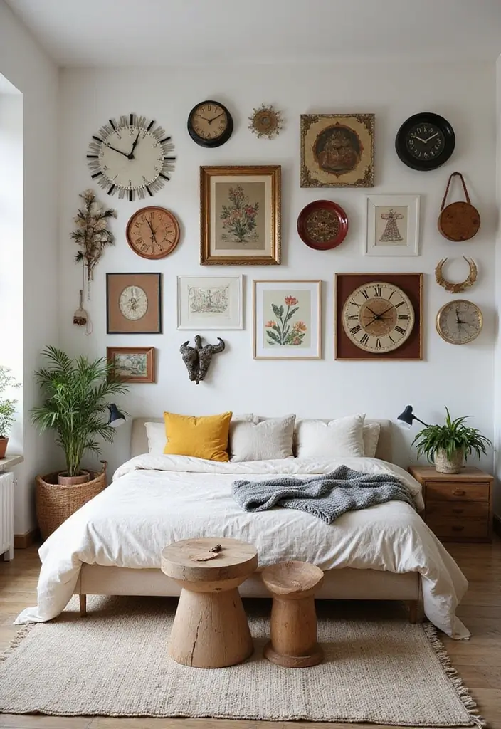 26 Retro Bedrooms That Feel Playful and Stylish 6 26 Retro Bedrooms That Feel Playful and Stylish - 6. Playful Accessories