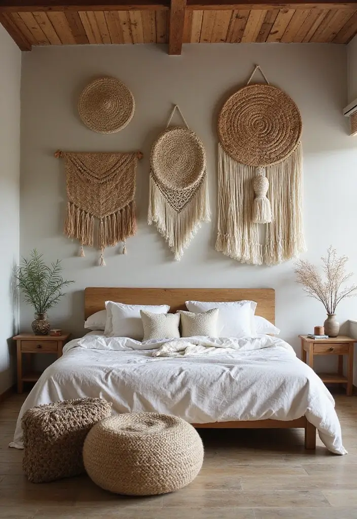 26 Rustic Vintage Decor Ideas That Blend Old and Cozy 23 26 Rustic Vintage Decor Ideas That Blend Old and Cozy - 23. Textured Wall Hangings