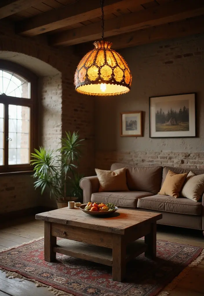 26 Rustic Vintage Decor Ideas That Blend Old and Cozy 25 26 Rustic Vintage Decor Ideas That Blend Old and Cozy - 25. Vintage Lighting Fixtures