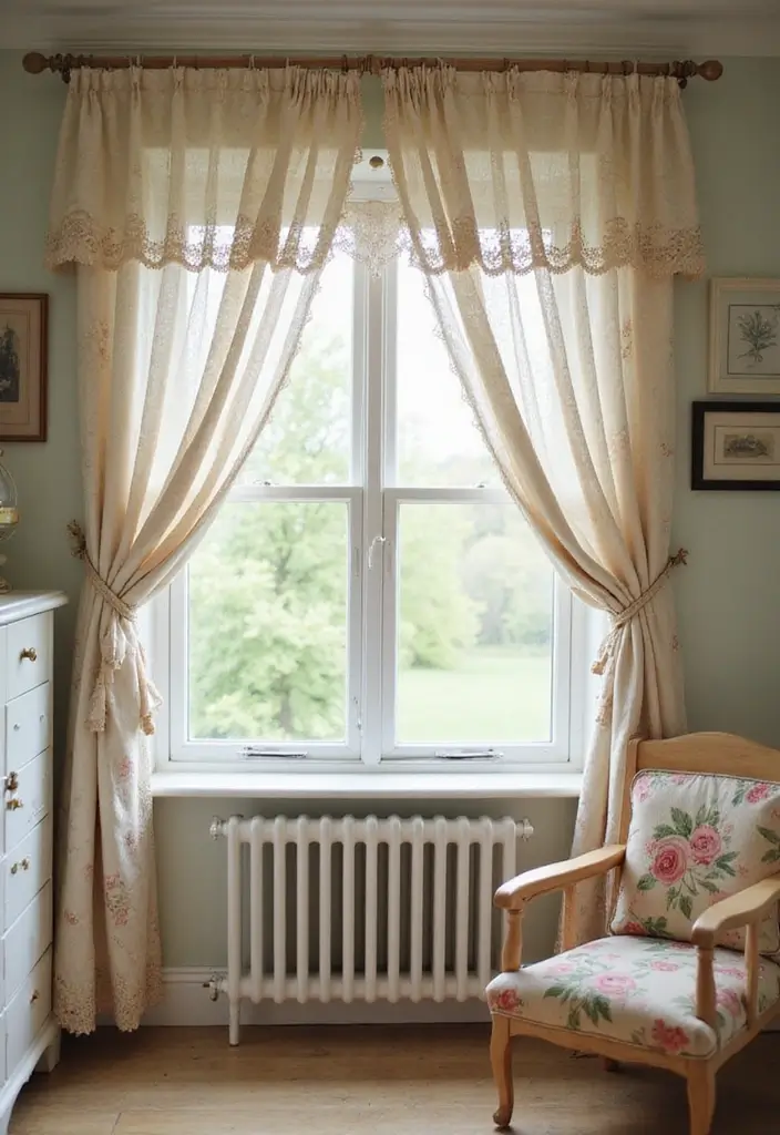 26 Vintage Kids Room Inspirations Full of Warmth 13 26 Vintage Kids Room Inspirations Full of Warmth - 13. Vintage-Inspired Curtains