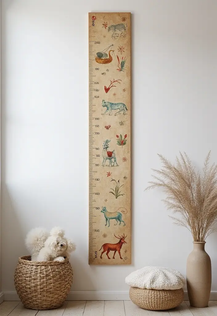 26 Vintage Kids Room Inspirations Full of Warmth 24 26 Vintage Kids Room Inspirations Full of Warmth - 24. Inspiring Growth Charts