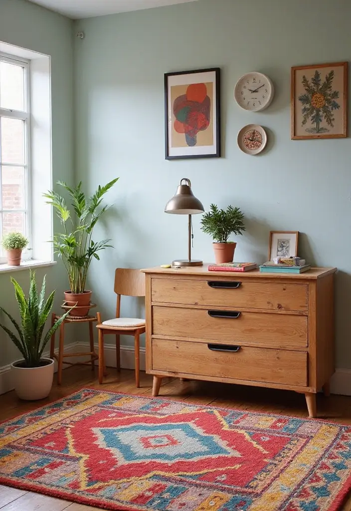 26 Vintage Kids Room Inspirations Full of Warmth 7 26 Vintage Kids Room Inspirations Full of Warmth - 7. Retro Rug Revivals