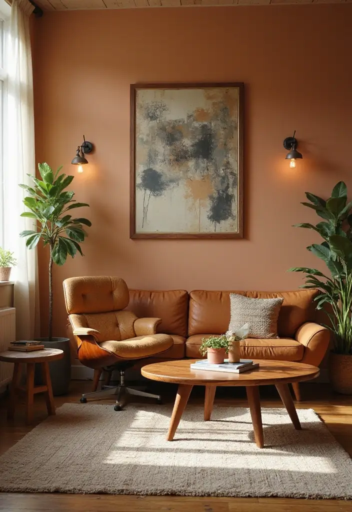 26 Vintage Living Room Designs That Feel Cozy and Classic 1 26 Vintage Living Room Designs That Feel Cozy and Classic - 1. Mid-Century Modern Marvels