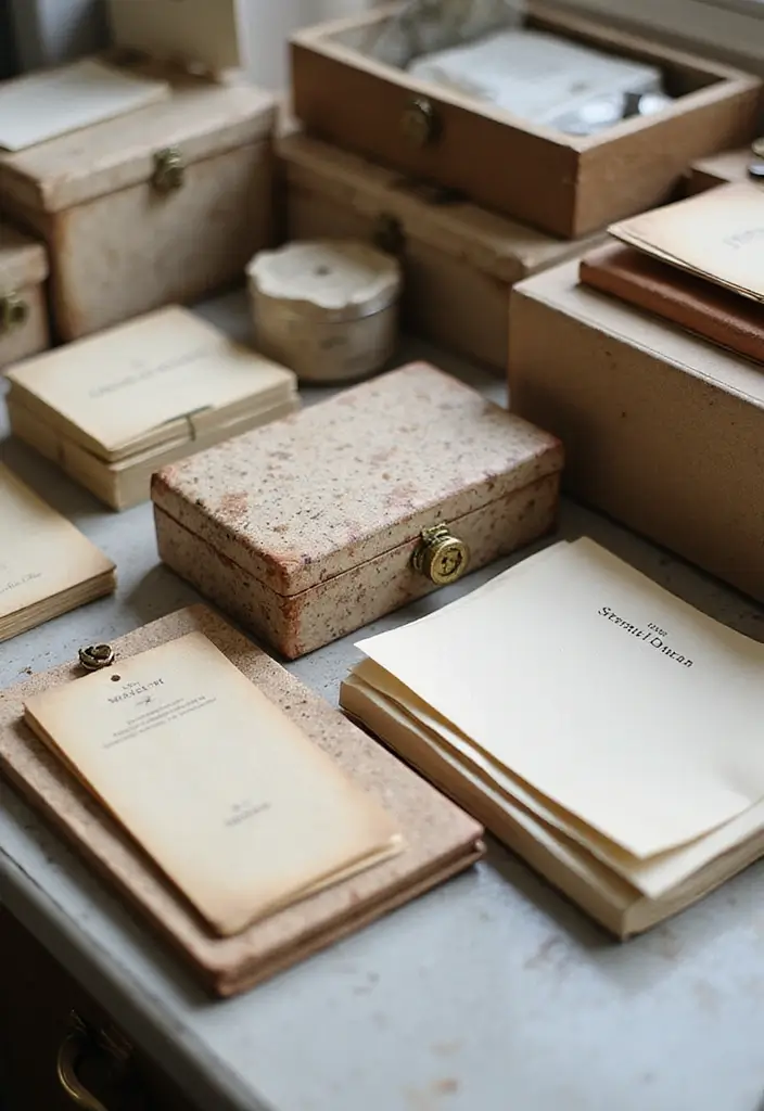 26 Vintage Office Decor Ideas That Mix Work and Style 13 26 Vintage Office Decor Ideas That Mix Work and Style - 13. Vintage Stationery