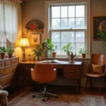 26 Vintage Office Decor Ideas That Mix Work and Style