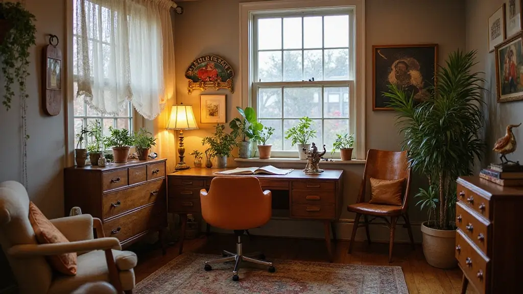 26 Vintage Office Decor Ideas That Mix Work and Style