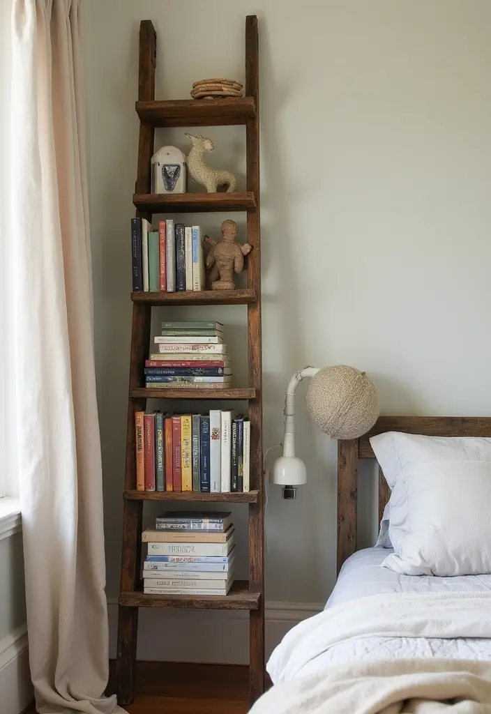 27 Bedroom Vintage Ideas That Bring Timeless Charm - 12. Upcycled Vintage Finds