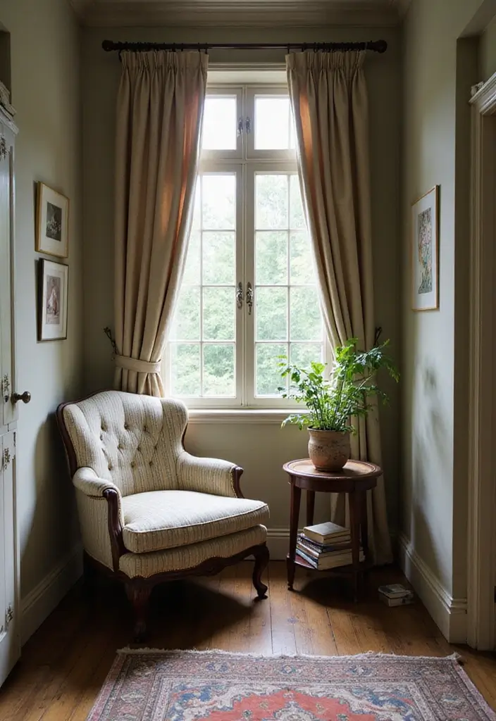 27 Bedroom Vintage Ideas That Bring Timeless Charm - 24. Charming Book Nooks
