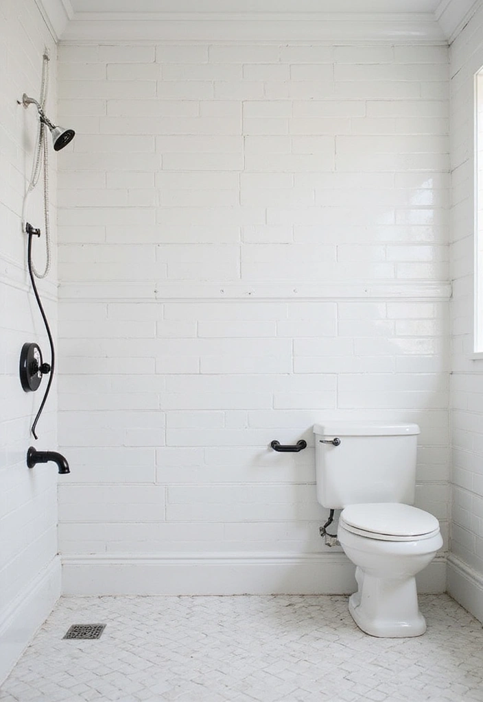 27 Retro Bathroom Ideas That Feel Playful and Unique 4 27 Retro Bathroom Ideas That Feel Playful and Unique - 4. Classic Subway Tiles