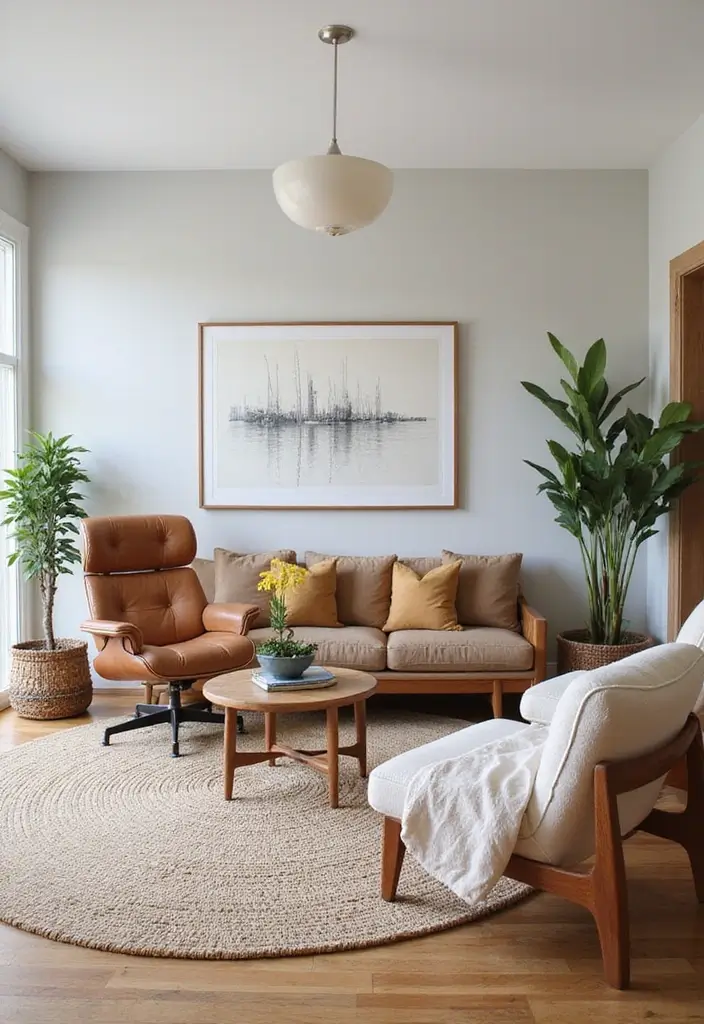 27 Retro Room Decor Inspirations That Feel Nostalgic 3 27 Retro Room Decor Inspirations That Feel Nostalgic - 3. Mid-Century Modern Furnishings