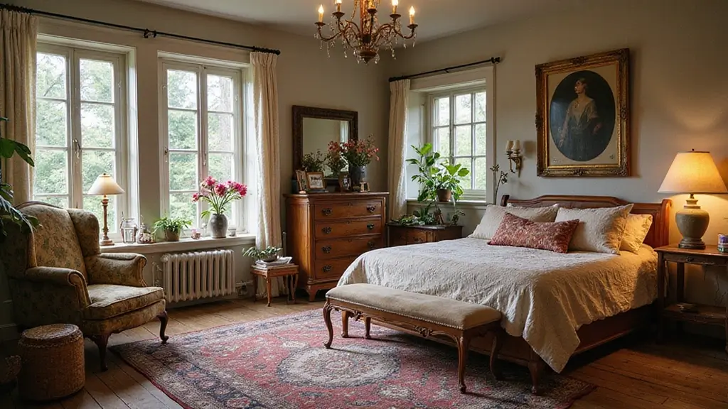 27 Vintage Bedroom Decor Inspirations Full of Elegance