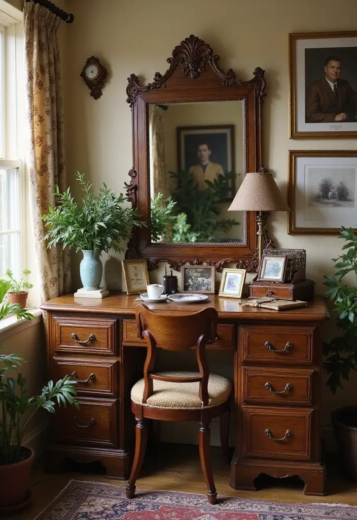 27 Vintage Dressing Room Inspirations That Feel Luxurious 16 27 Vintage Dressing Room Inspirations That Feel Luxurious - 16. Personal Touches