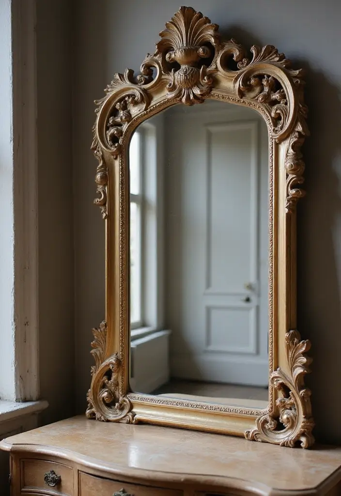 27 Vintage Dressing Room Inspirations That Feel Luxurious 22 27 Vintage Dressing Room Inspirations That Feel Luxurious - 22. Elegant Dressing Mirrors