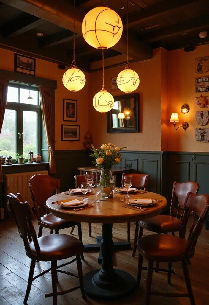 27 Vintage Sports Decor Inspirations for Game Lovers 8 27 Vintage Sports Decor Inspirations for Game Lovers - 8. Thematic Lighting Fixtures