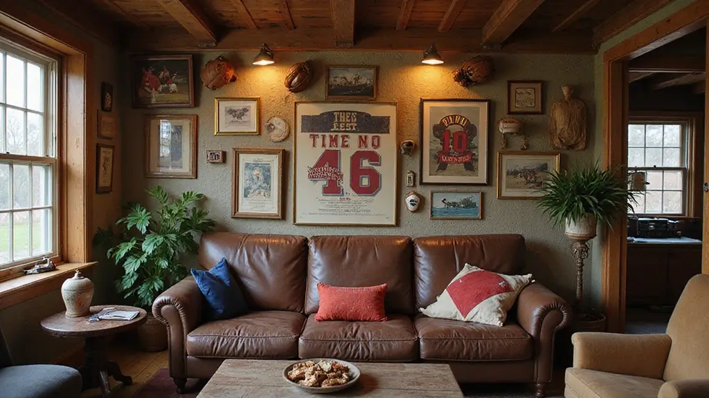27 Vintage Sports Decor Inspirations for Game Lovers