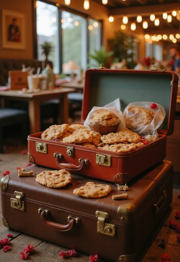 27 Vintage Suitcase Decor Inspirations for Creative Homes 22 27 Vintage Suitcase Decor Inspirations for Creative Homes - 22. Vintage Suitcase Party Decor