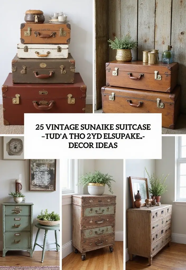 27 Vintage Suitcase Decor Inspirations for Creative Homes 28 27 Vintage Suitcase Decor Inspirations for Creative Homes - Conclusion