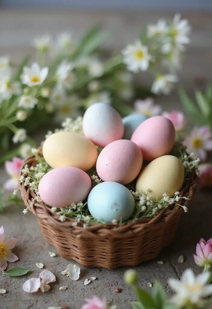 28 Easter Decorations Vintage Ideas for a Charming Holiday 1 28 Easter Decorations Vintage Ideas for a Charming Holiday - 1. Vintage Pastel Egg Centerpieces
