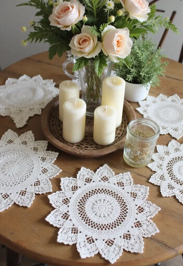 28 Easter Decorations Vintage Ideas for a Charming Holiday 20 28 Easter Decorations Vintage Ideas for a Charming Holiday - 20. Vintage Lace Doilies