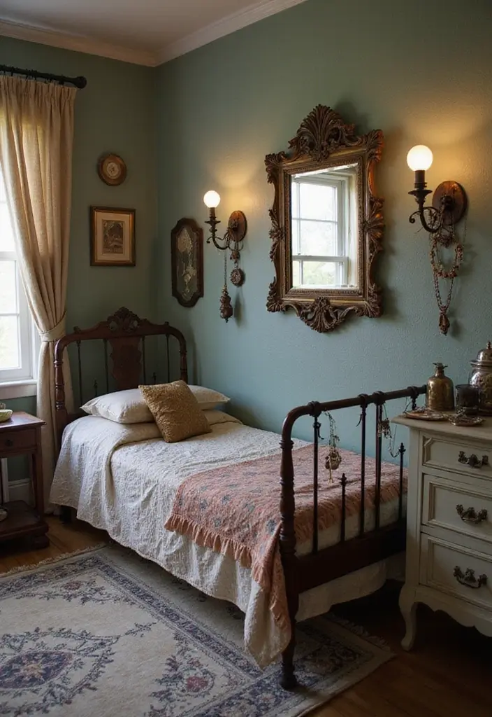 28 Quarto Vintage Feminino Inspirações Cheias de Charme - 6. Acessórios Vintage