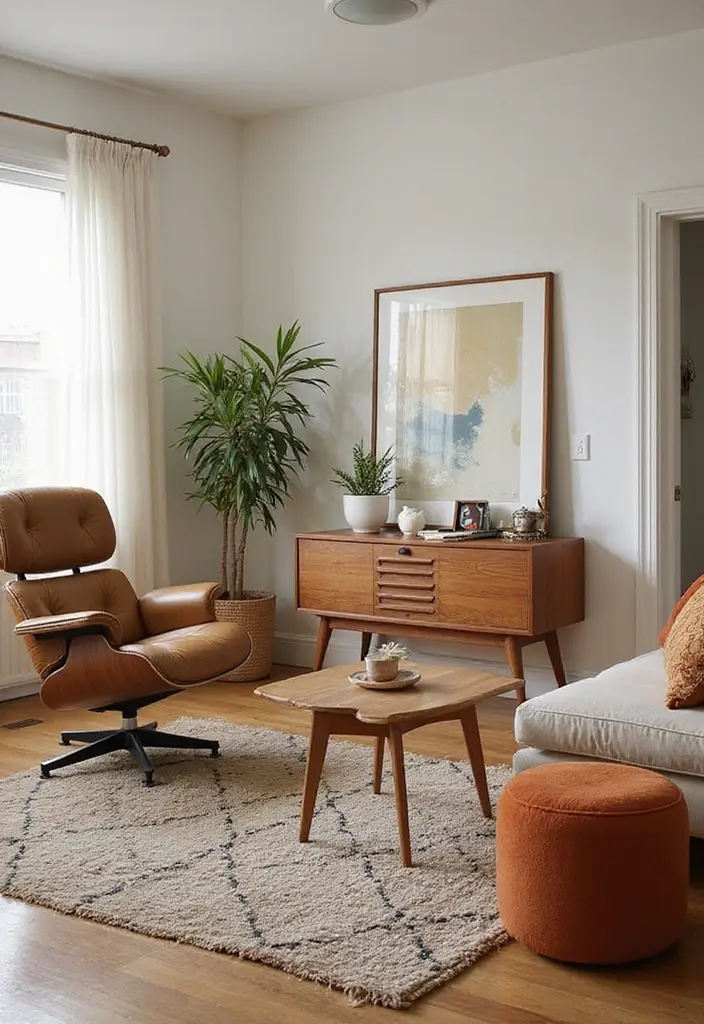 28 Room Ideas Vintage That Transform Any Space 1 28 Room Ideas Vintage That Transform Any Space - 1. Timeless Mid-Century Modern Living Room