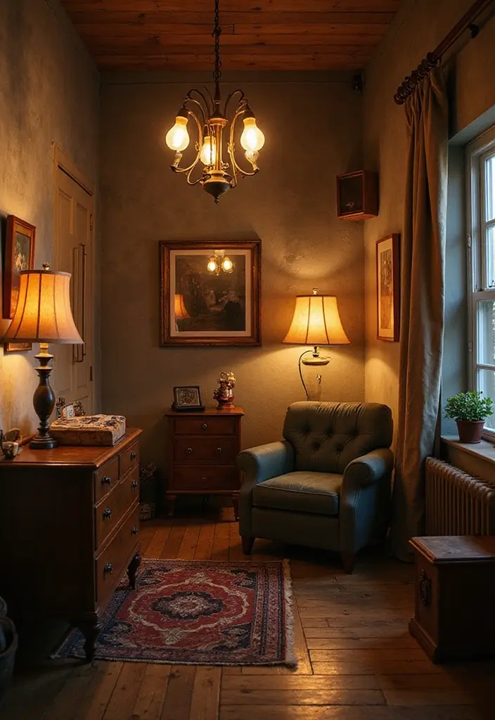 28 Vintage Boys Room Designs That Balance Fun and Style 13 28 Vintage Boys Room Designs That Balance Fun and Style - 13. Vintage Lighting Fixtures