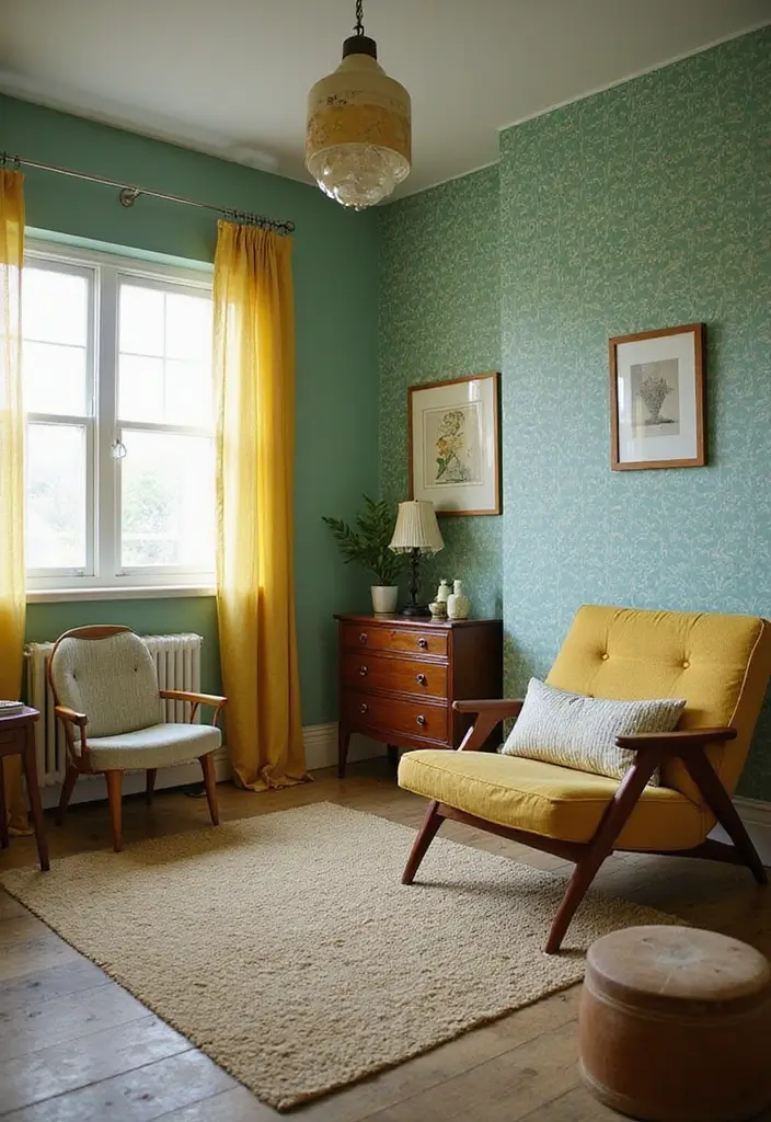 28 Vintage Boys Room Designs That Balance Fun and Style 2 28 Vintage Boys Room Designs That Balance Fun and Style - 2. Retro Color Palette