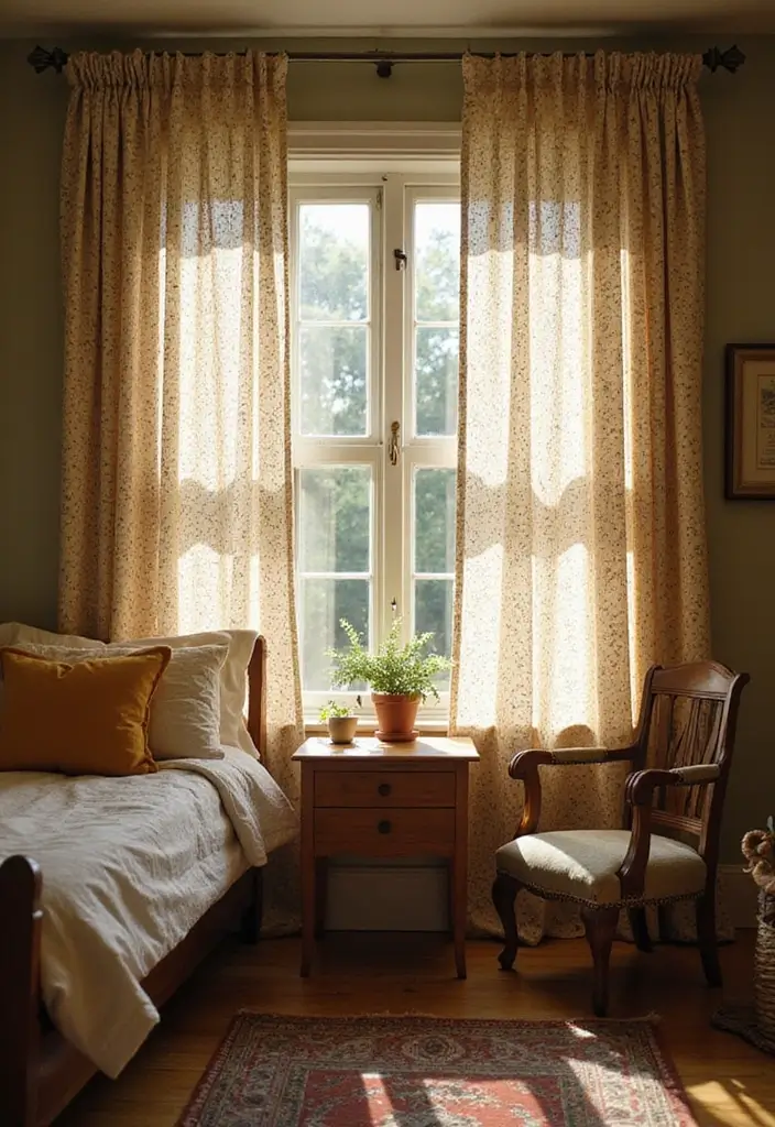 28 Vintage Boys Room Designs That Balance Fun and Style 22 28 Vintage Boys Room Designs That Balance Fun and Style - 22. Vintage-Inspired Curtains
