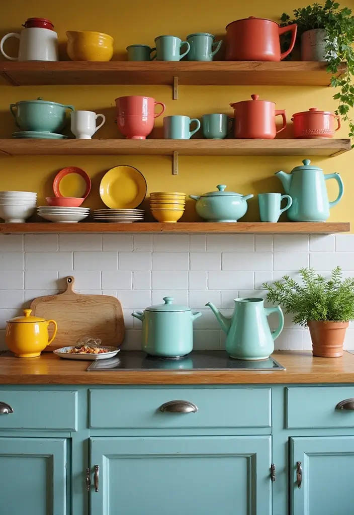 28 Vintage Decorating Ideas That Never Go Out of Style 10 28 Vintage Decorating Ideas That Never Go Out of Style - 10. Embrace Retro Kitchenware