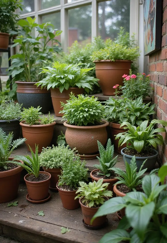 28 Vintage Decorating Ideas That Never Go Out of Style 12 28 Vintage Decorating Ideas That Never Go Out of Style - 12. Vintage Plant Pots