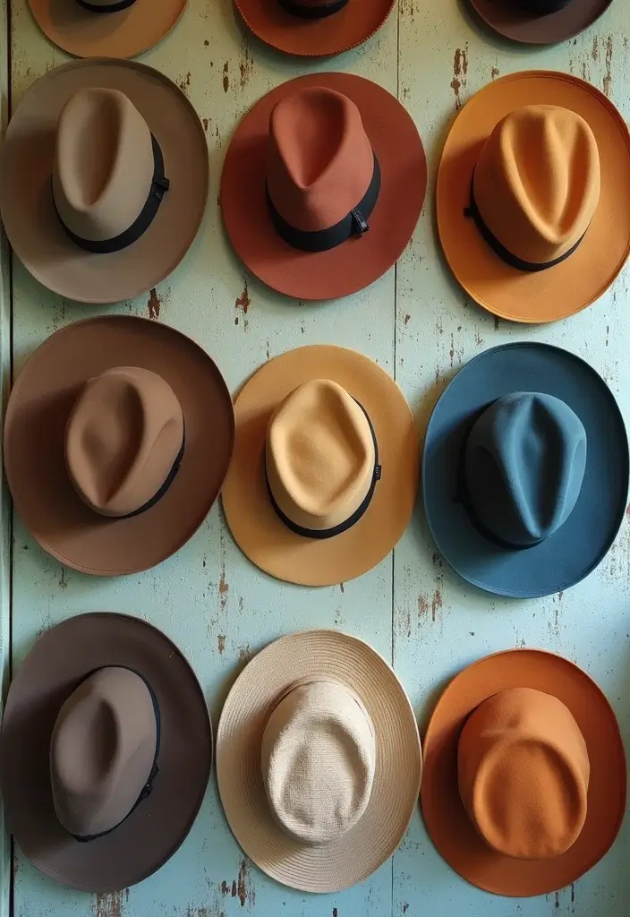 28 Vintage Decorating Ideas That Never Go Out of Style 25 28 Vintage Decorating Ideas That Never Go Out of Style - 25. Display Vintage Hats